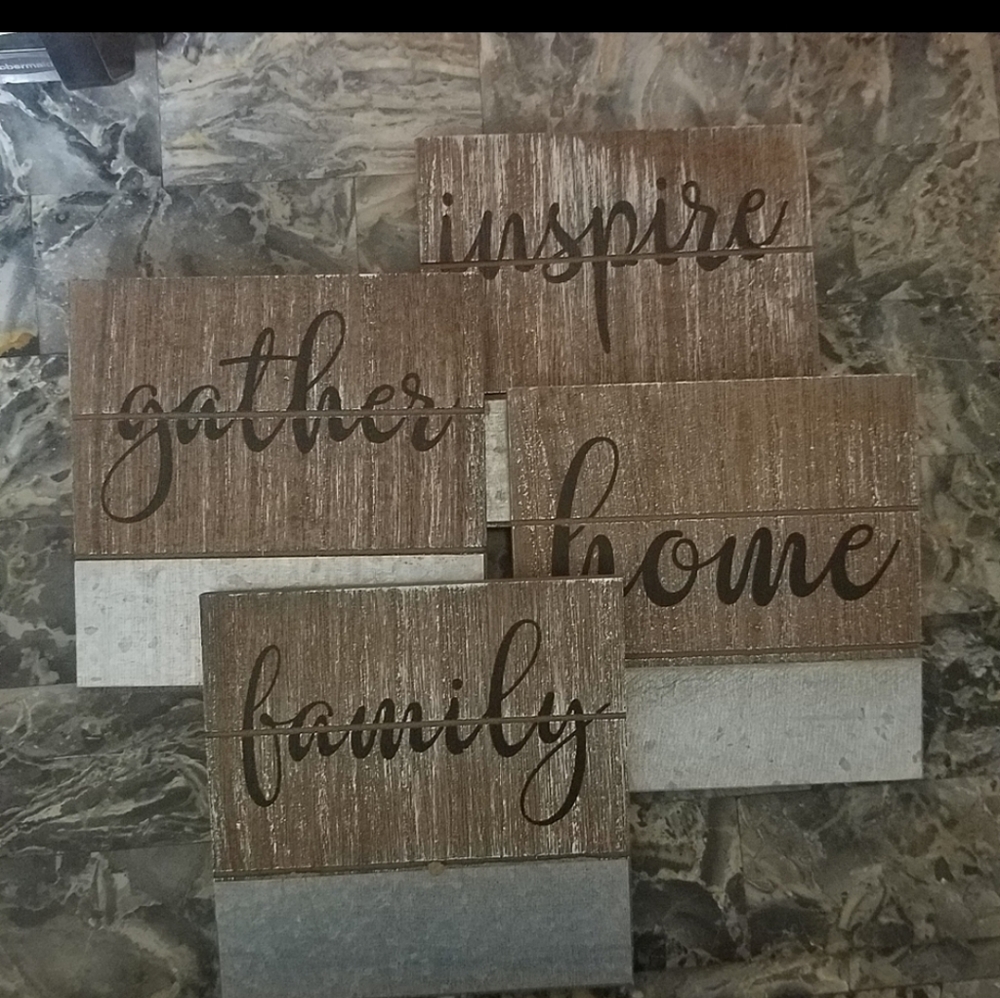 Farmhouse coaster set